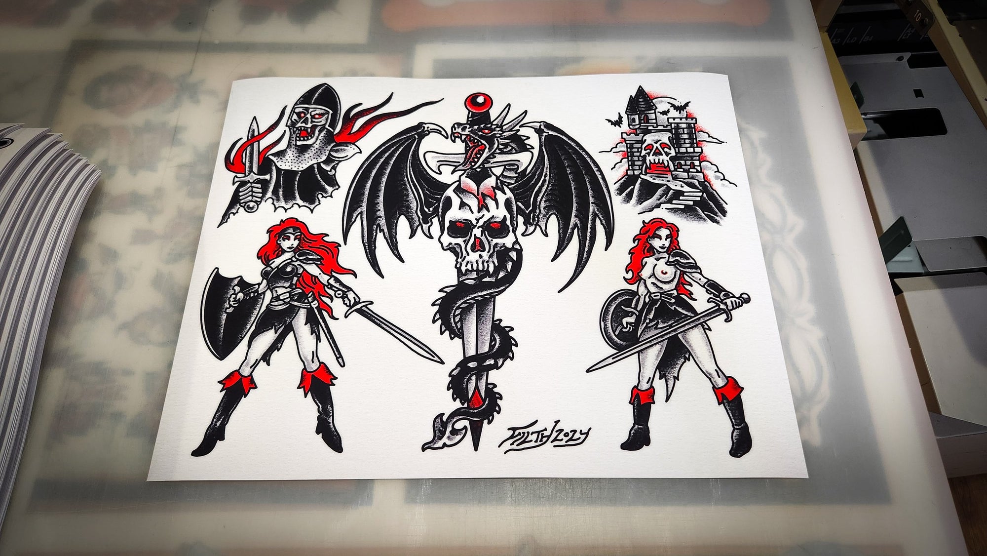 2024 Flash Set + Stickers