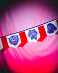 Animal Head String Flag