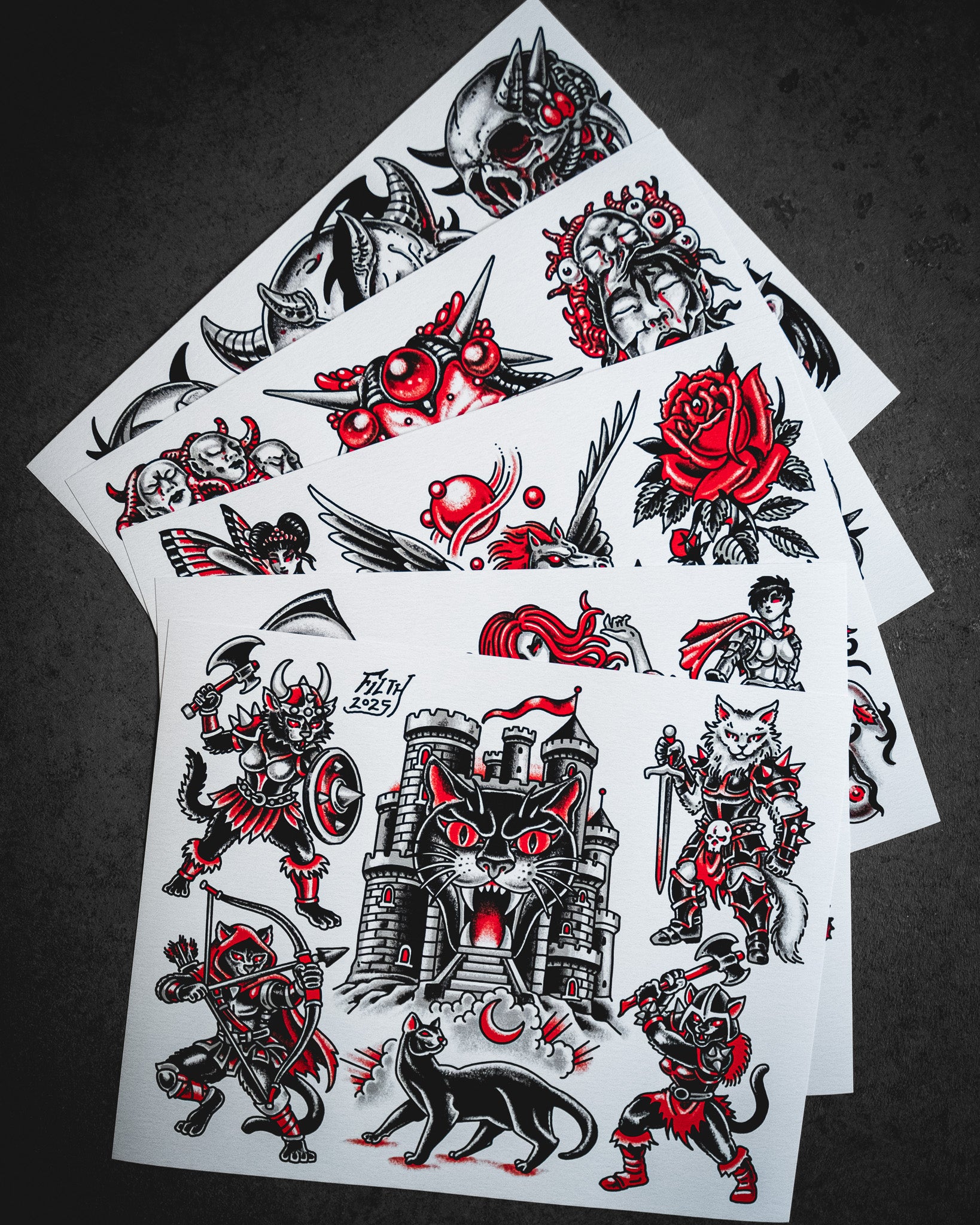 2025 Flash Set + Stickers