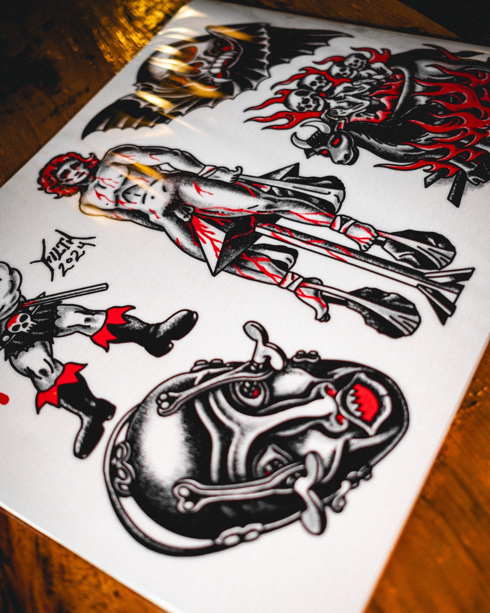 2024 Flash Set + Stickers