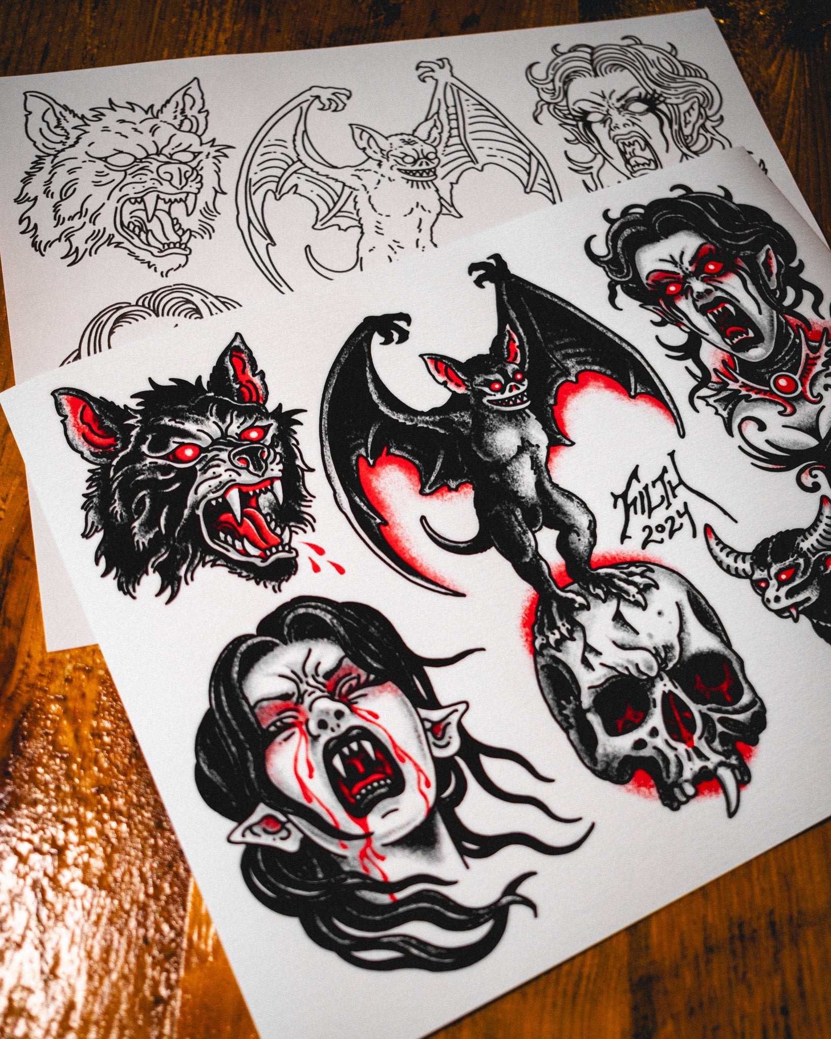 2024 Flash Set + Stickers