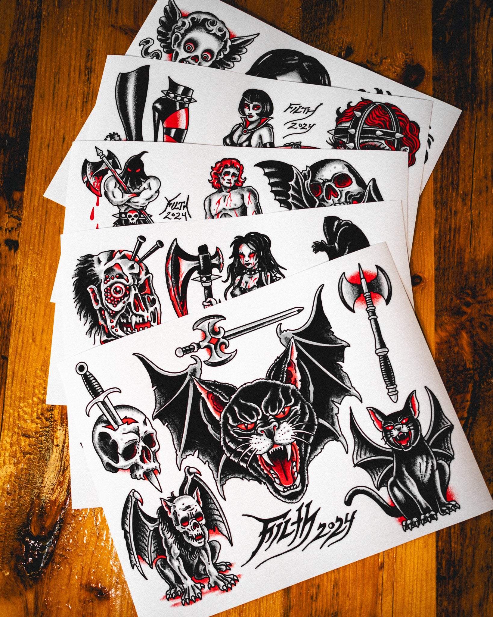 2024 Flash Set + Stickers