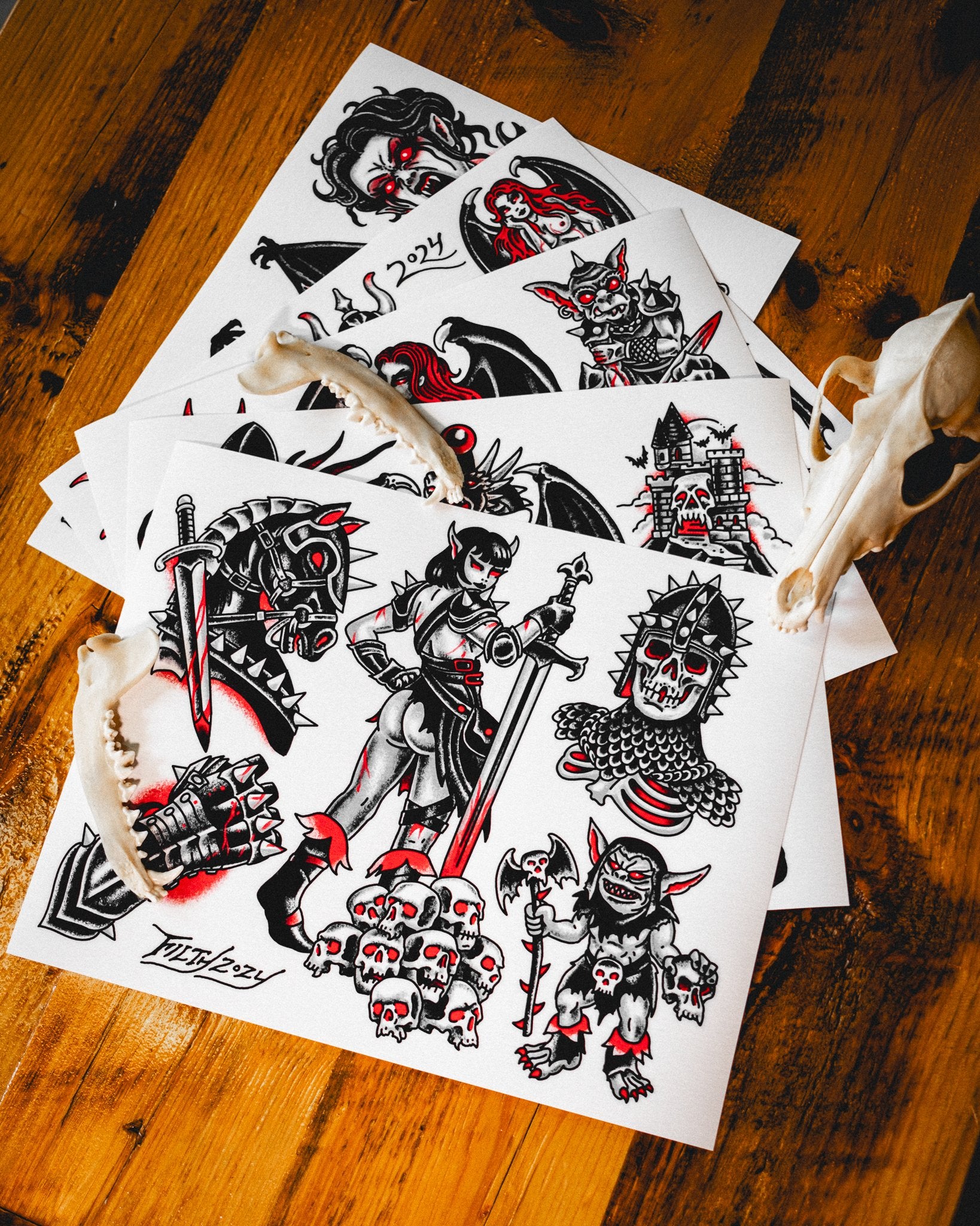 2024 Flash Set + Stickers