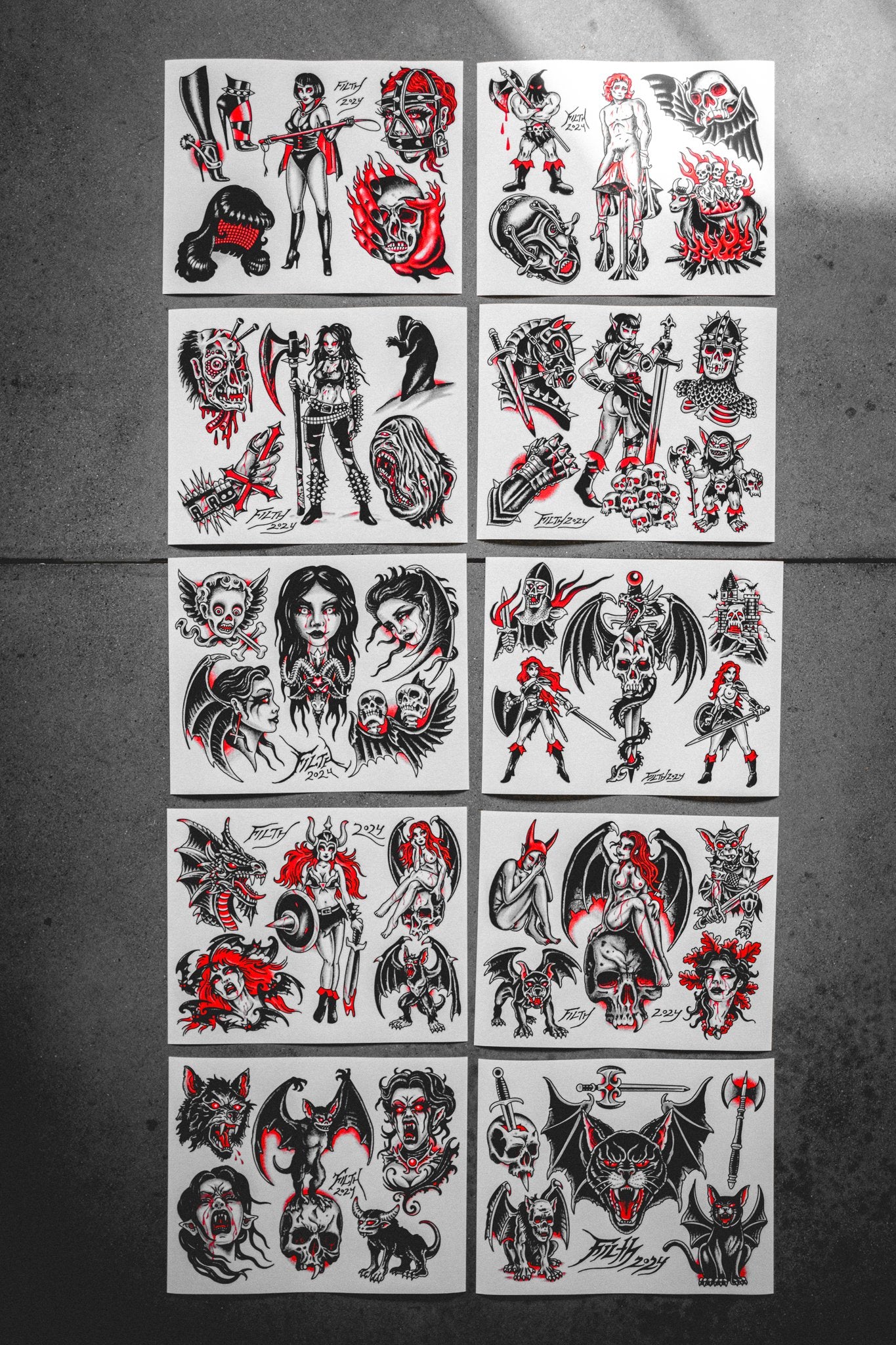 2024 Flash Set + Stickers