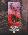 Red Tide - Tasseled Beach Towel