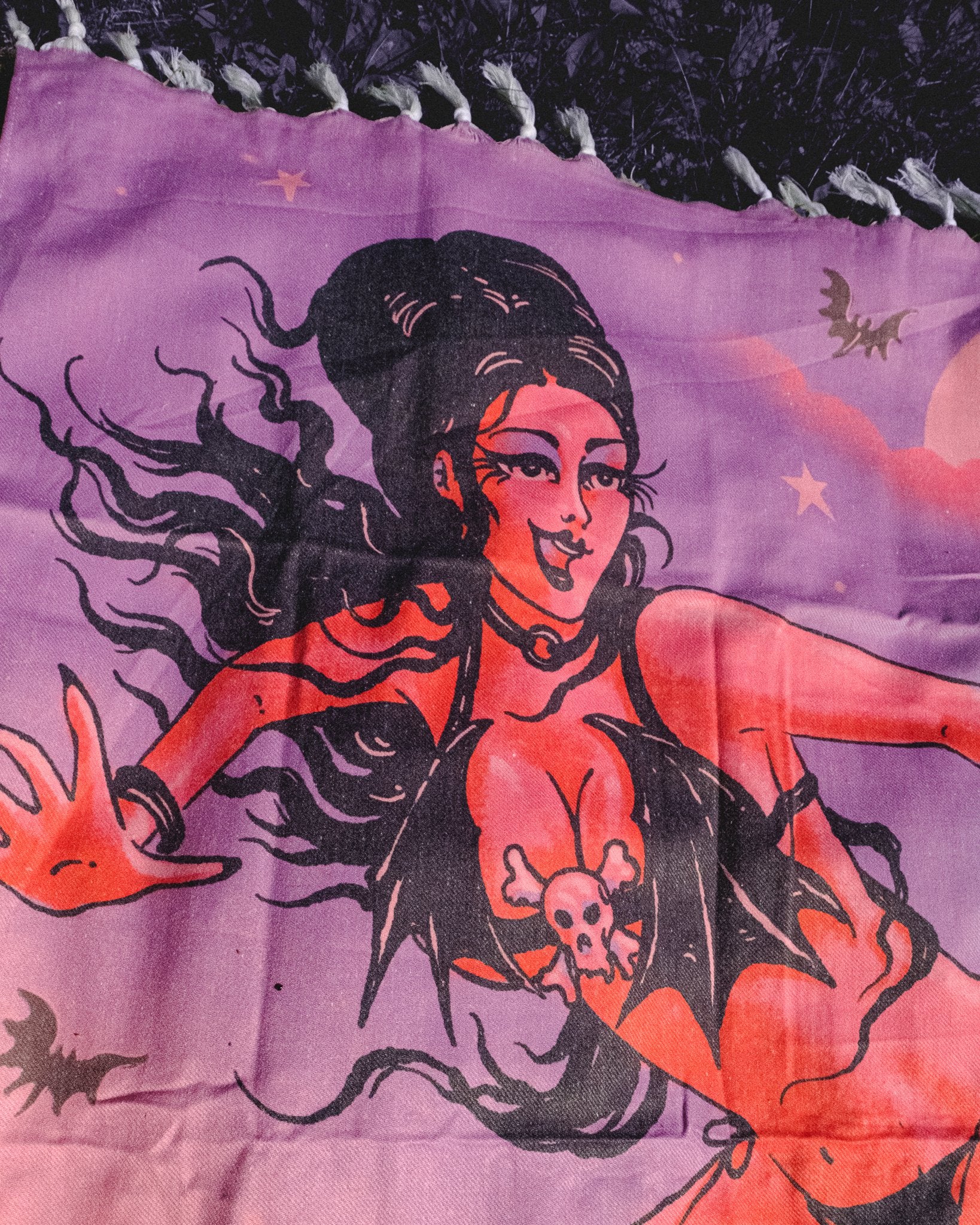 Red Tide - Tasseled Beach Towel – Nick Filth